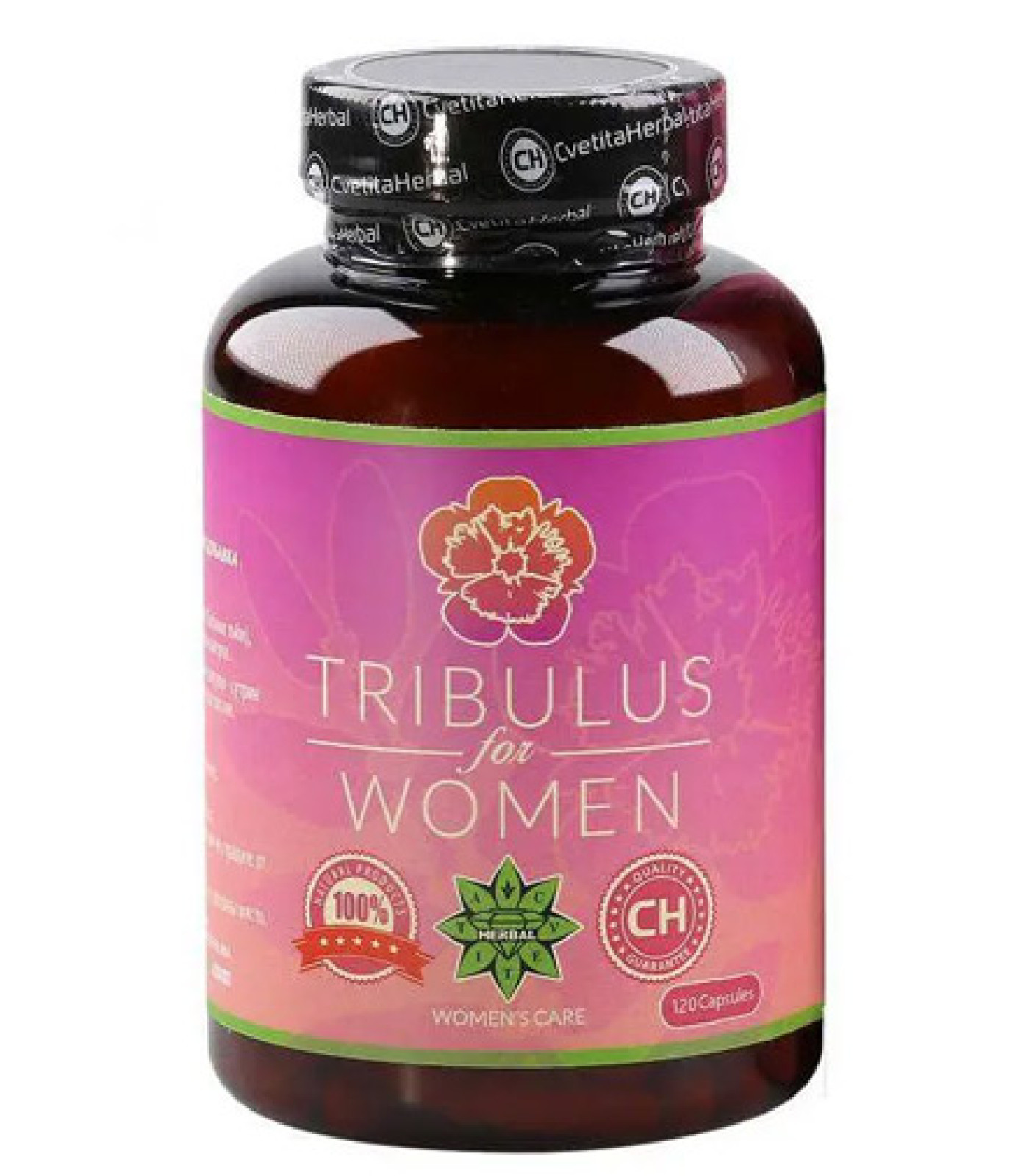 CVETITA HERBAL Tribulus For Women / 120 Caps